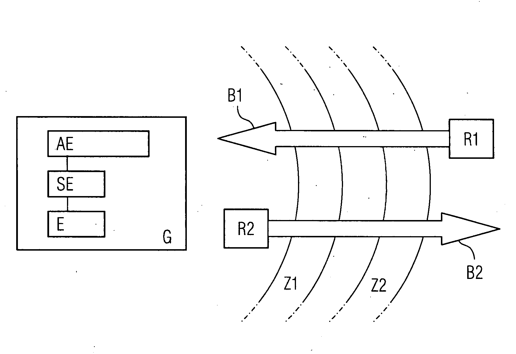 Control for the display device for a communication terminal