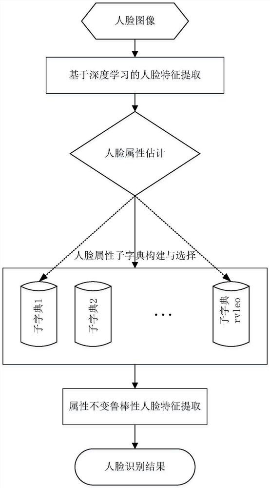 A robust face recognition method and system with invariant face attributes