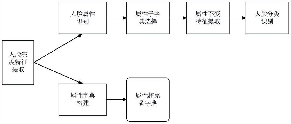 A robust face recognition method and system with invariant face attributes