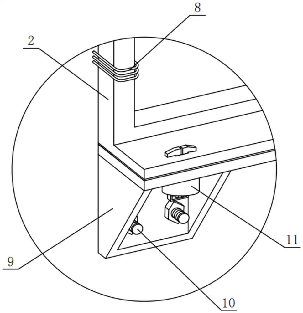 Fabricated building cantilever component and construction method