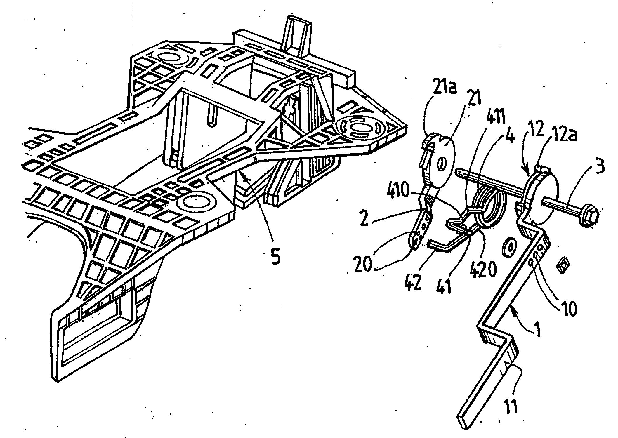 Device assisting with the locking of a steering column