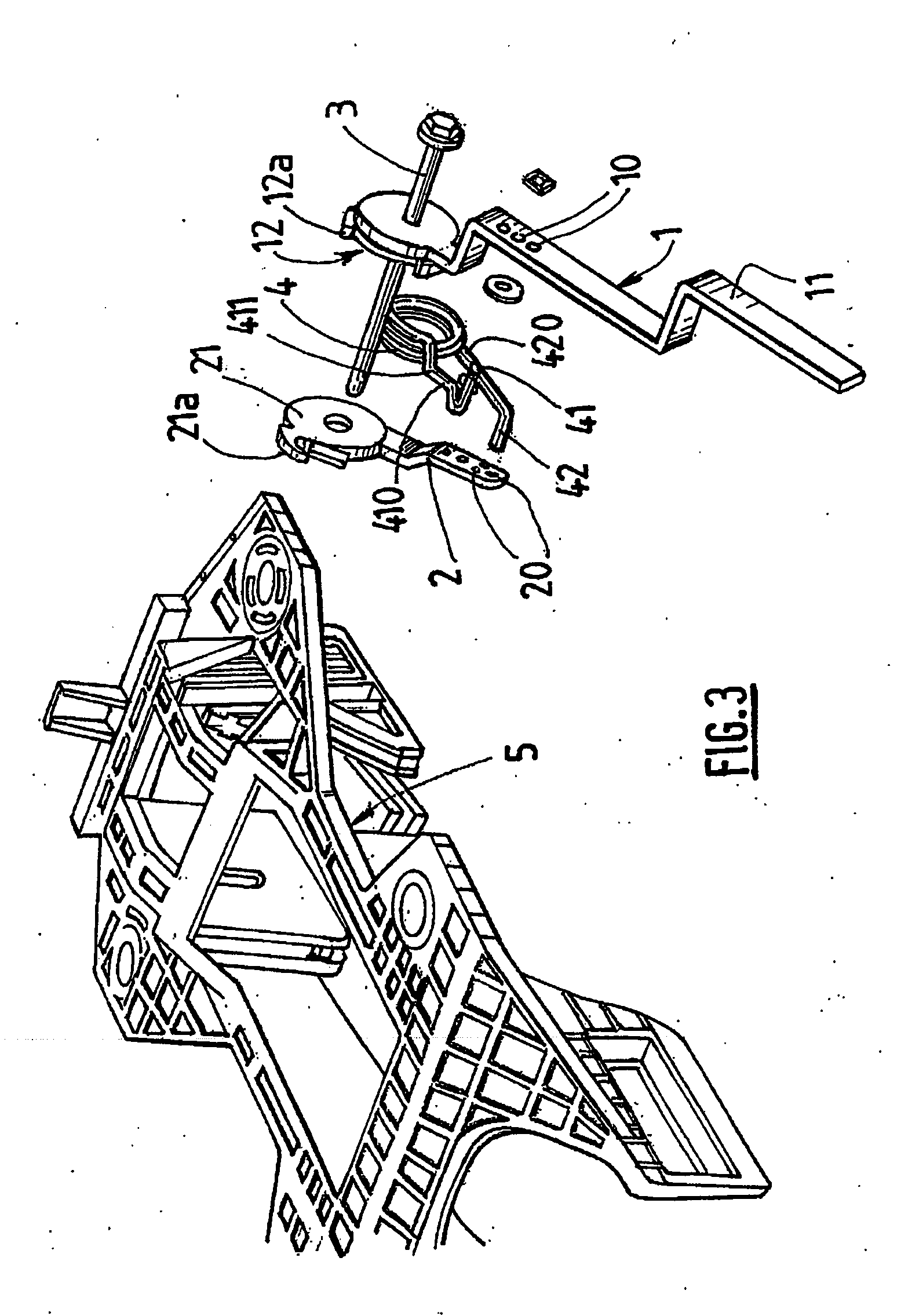 Device assisting with the locking of a steering column