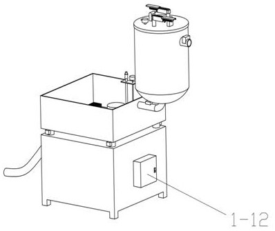 A disease-proof hexagonal dinosaur breeding box with frozen red worm feeder