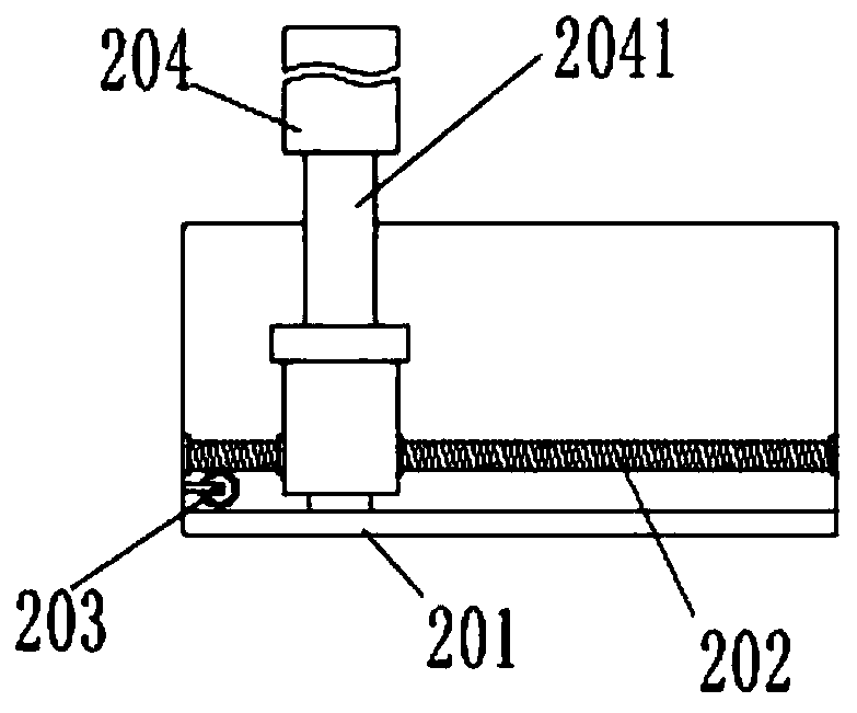 Magnetic separation device facilitating separation of sundries in sewage