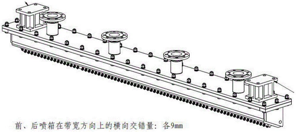 Plate shape control method for online solution treatment of steel plates