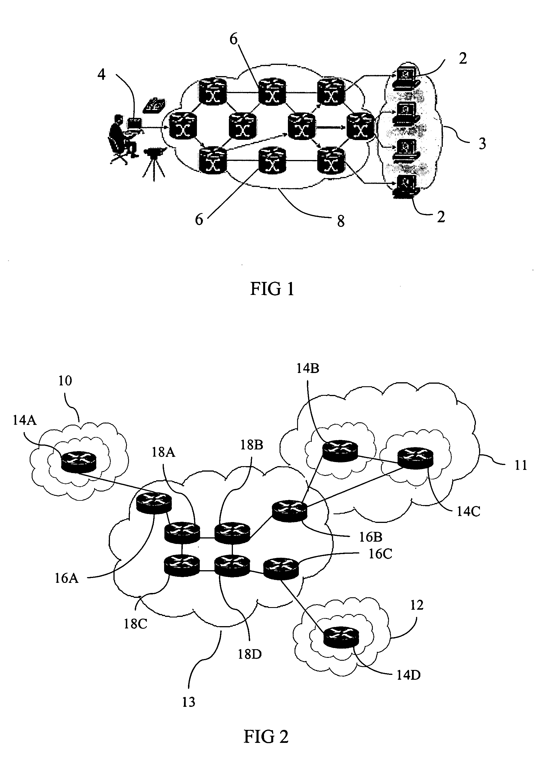 Method and apparatus for providing multicast messages within a virtual private network across a data communication network