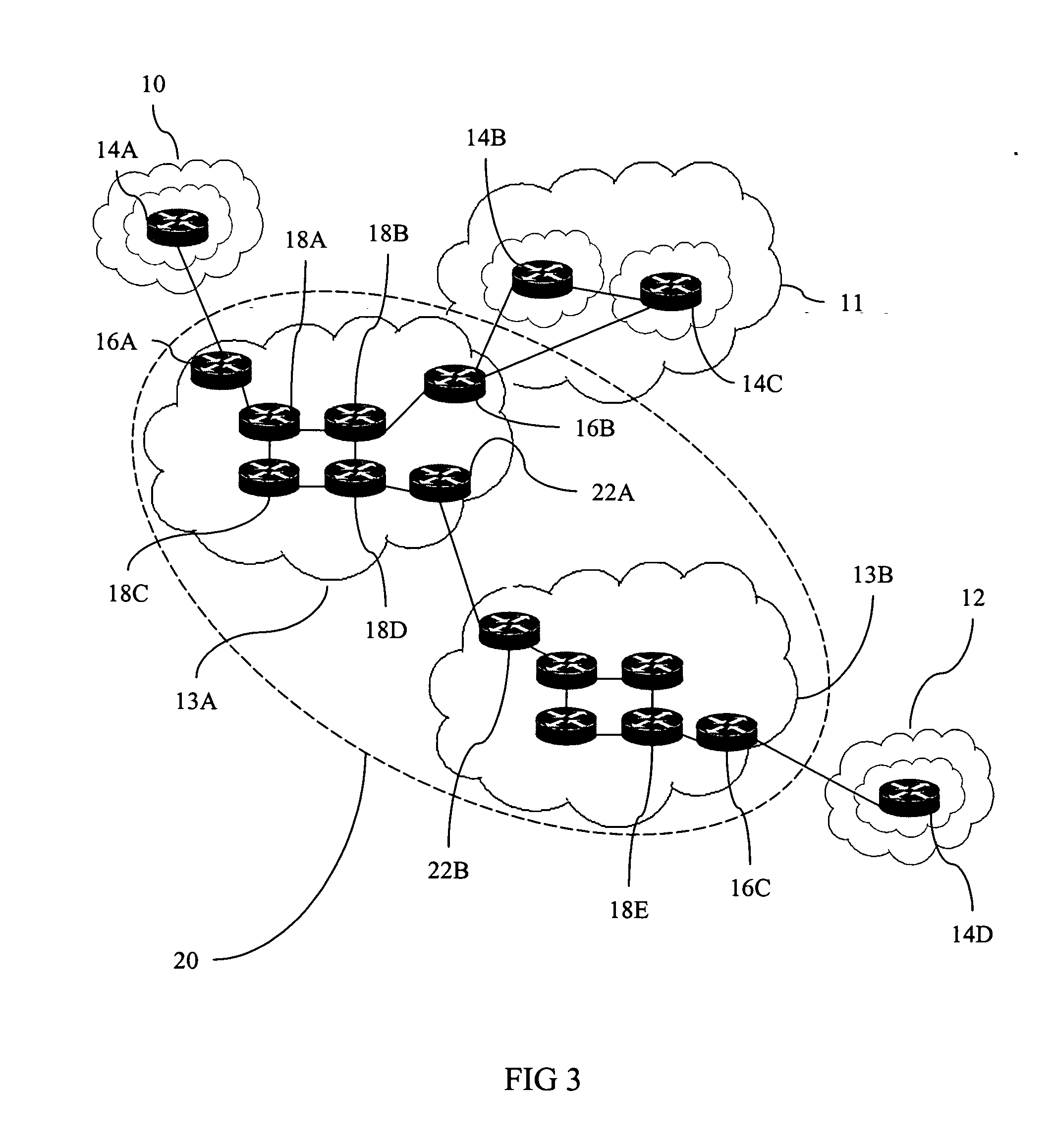 Method and apparatus for providing multicast messages within a virtual private network across a data communication network