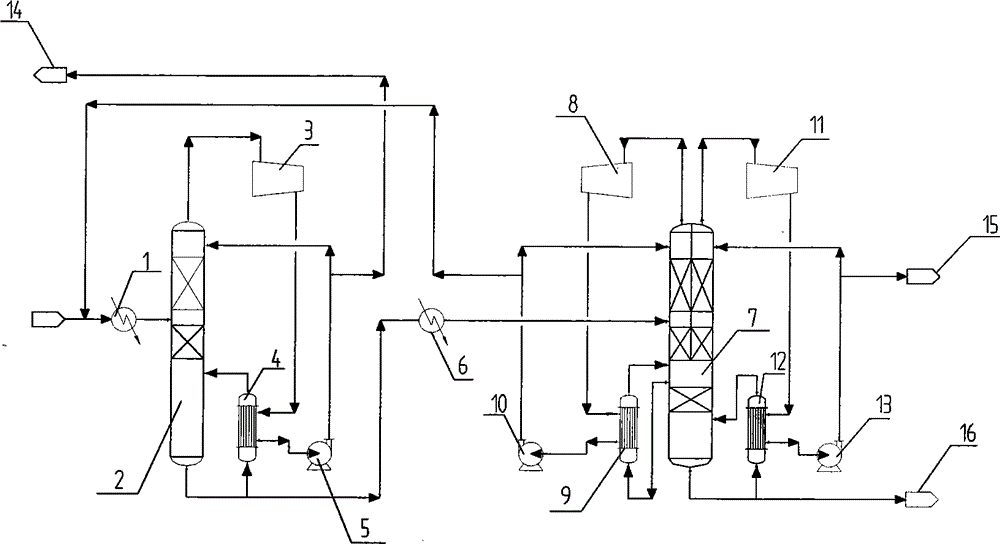 DMF (dimethyl formamide) wastewater treatment device and method