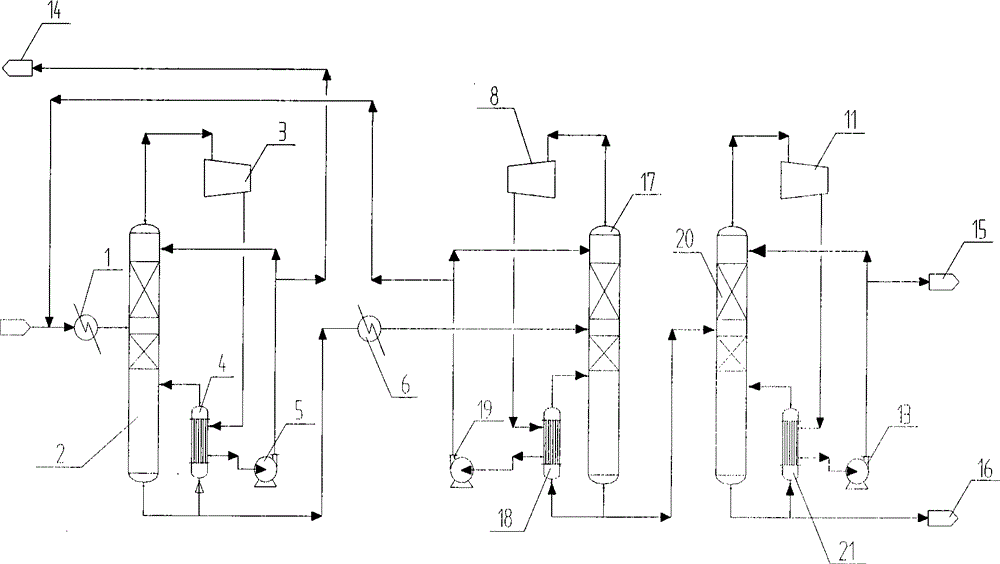 DMF (dimethyl formamide) wastewater treatment device and method