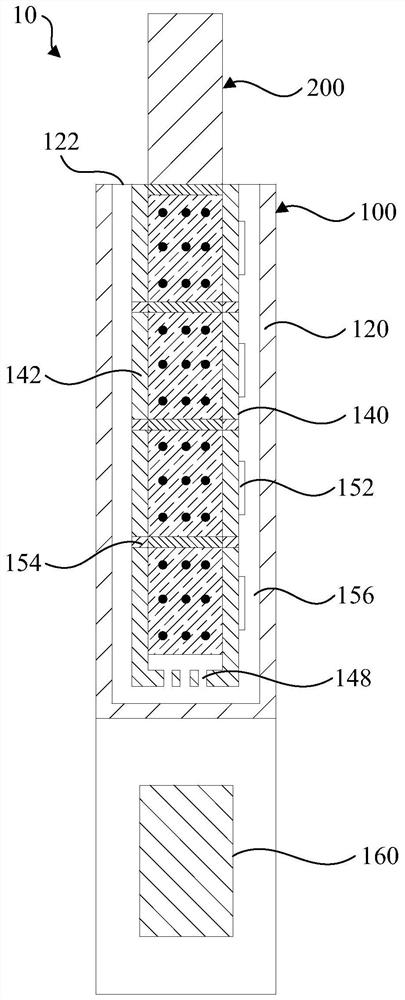 Smoking system and its smoking products