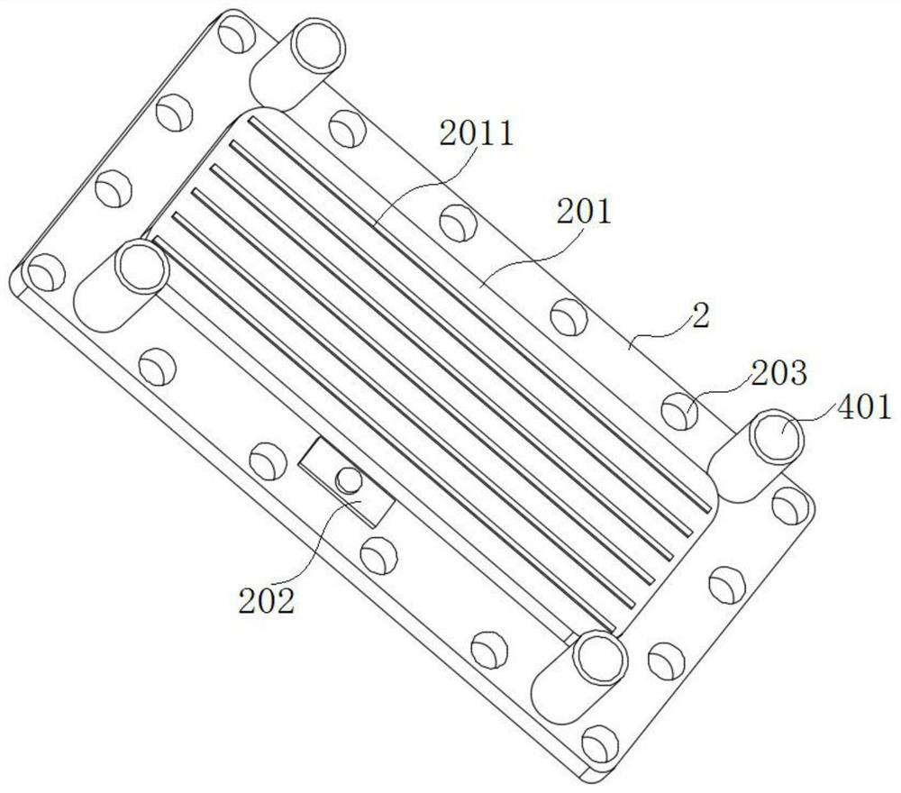 A high-strength explosion-proof and shock-proof battery for new energy vehicles