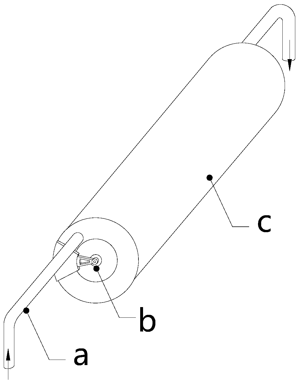 Combined type intaglio wheel rotary printing machine