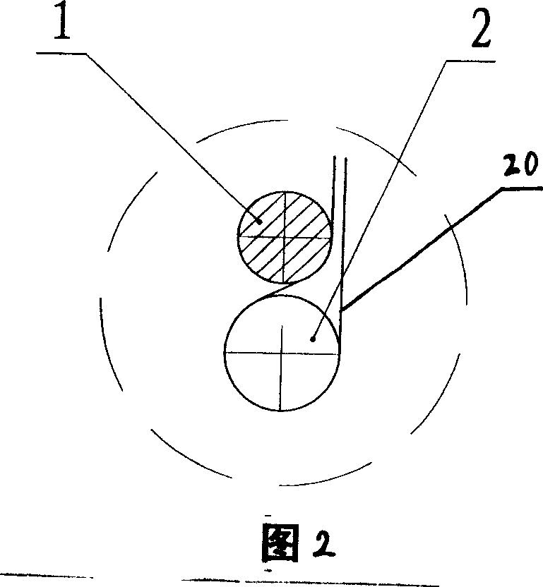 Continuous annealing furnace to utilize afterheat of strip steel in the same casing