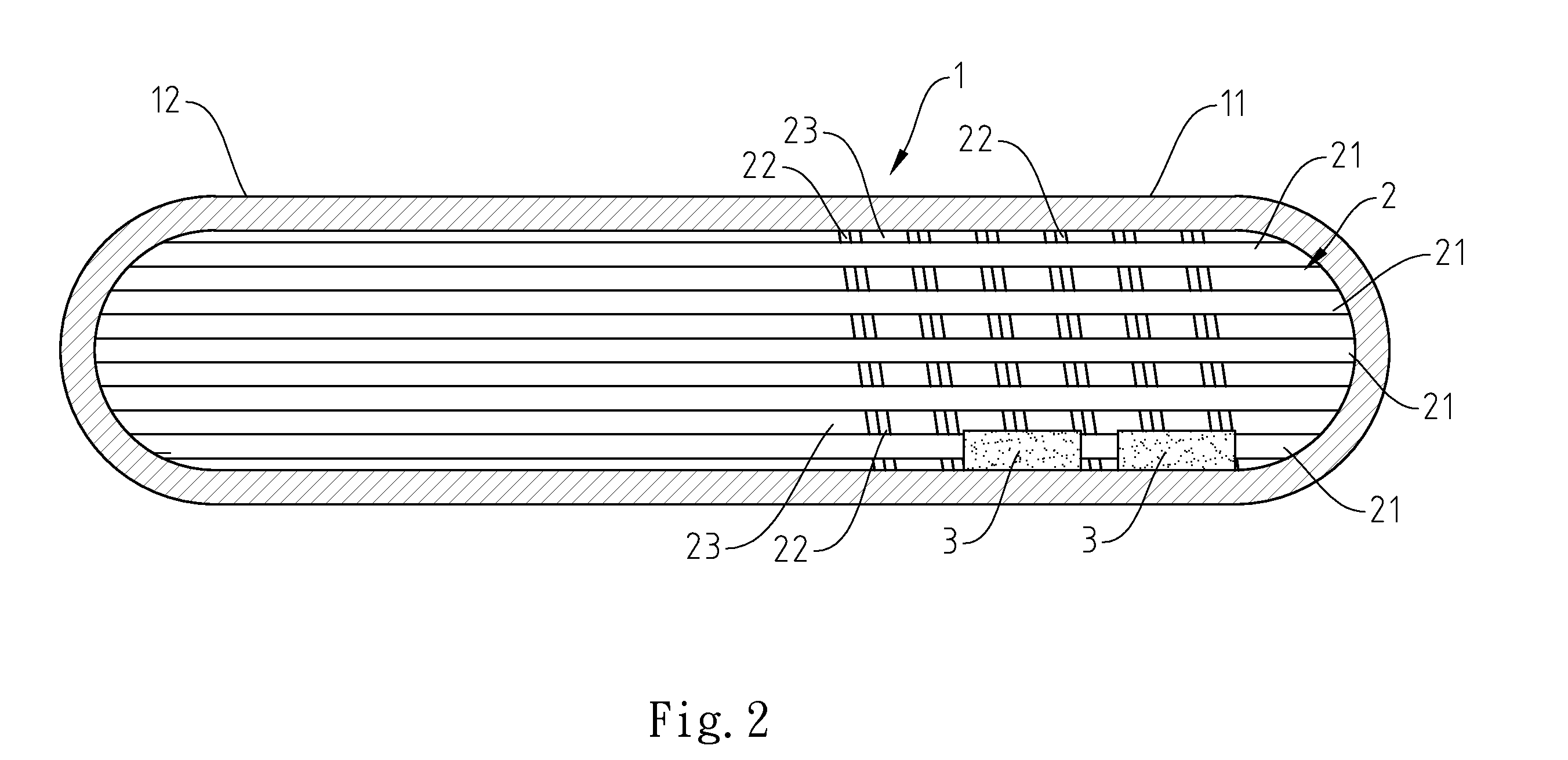 Heat pipe with a radial flow shunt design