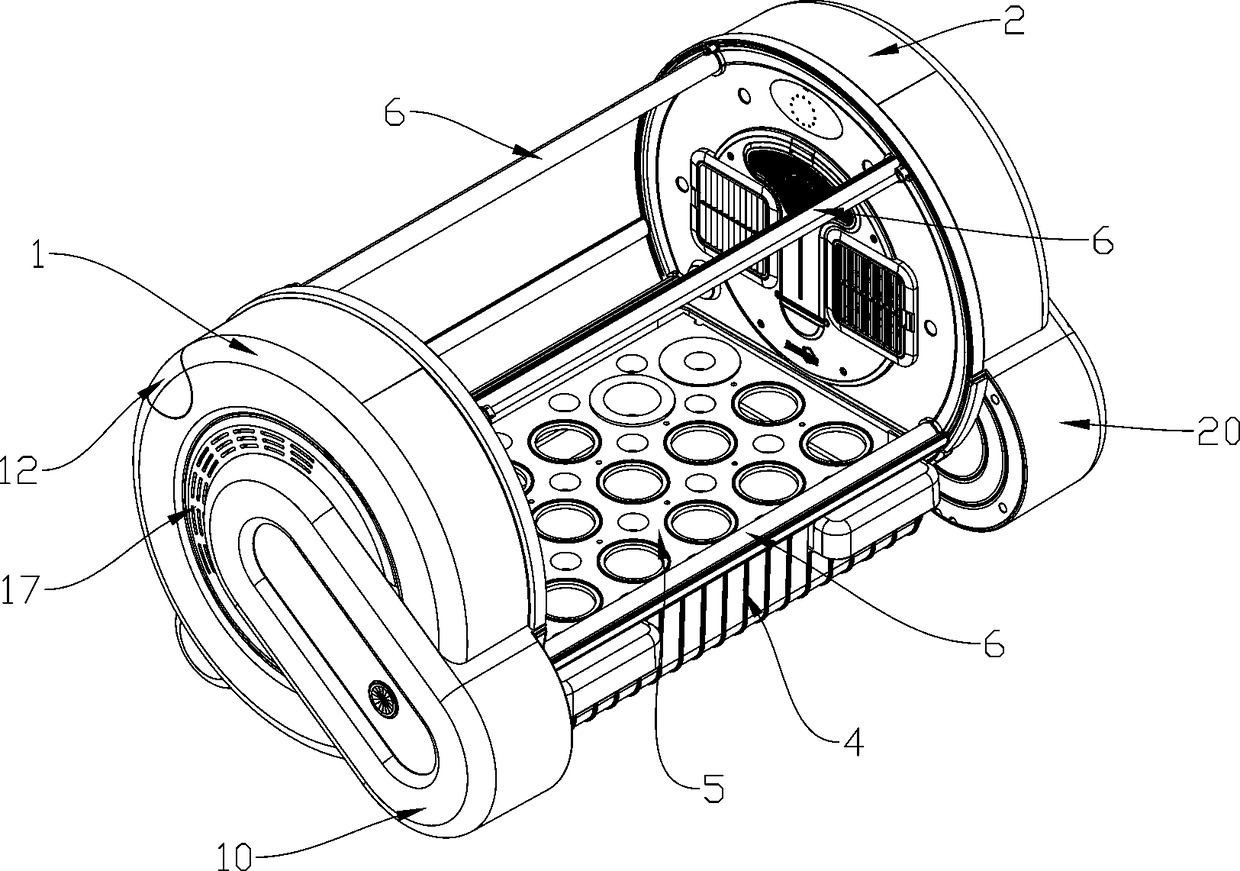 An intelligent ecological fish and vegetable co-culture device suitable for home environment