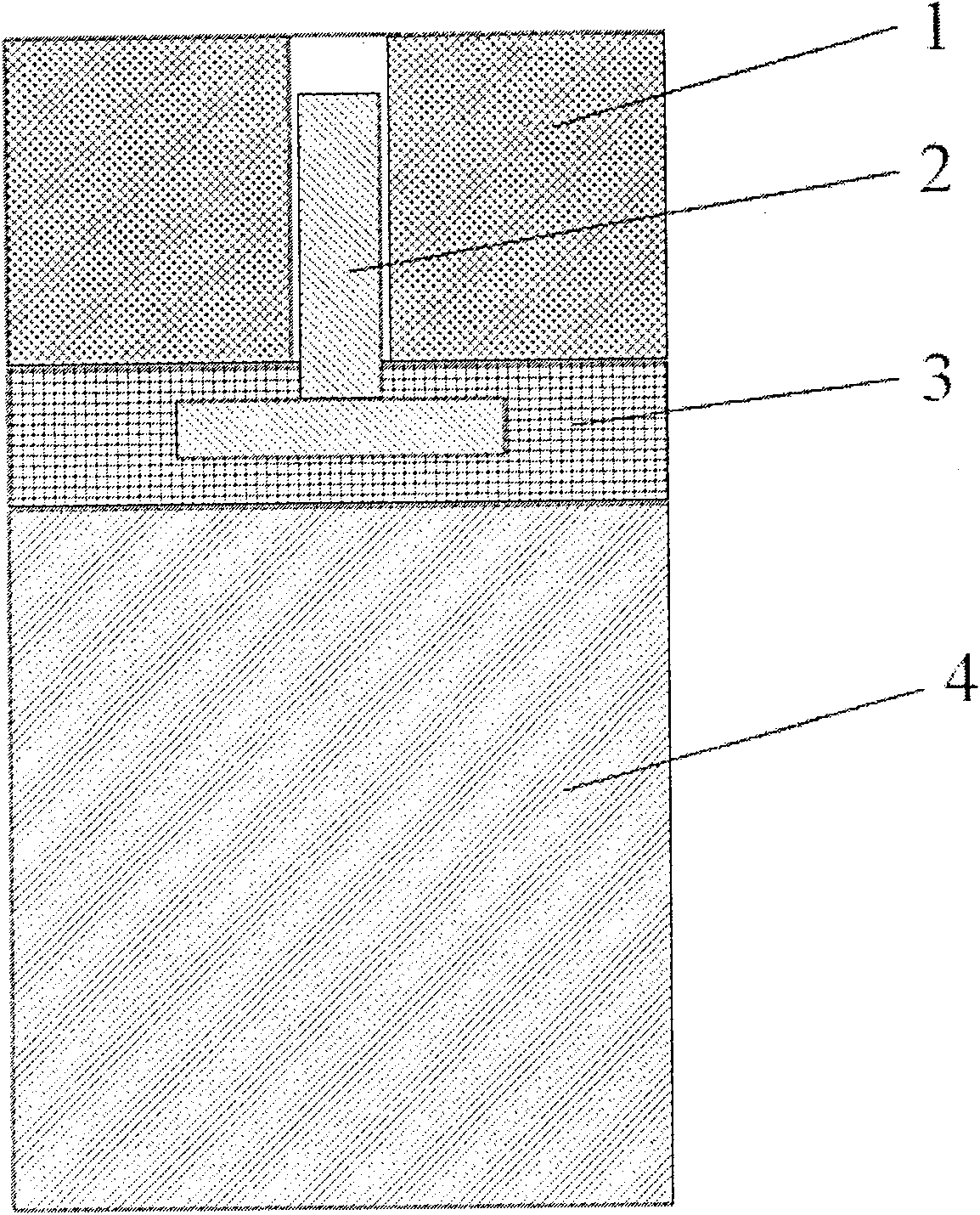 Method for connecting ceramic-base inert anode used for aluminum electrolysis and metal conducting bar