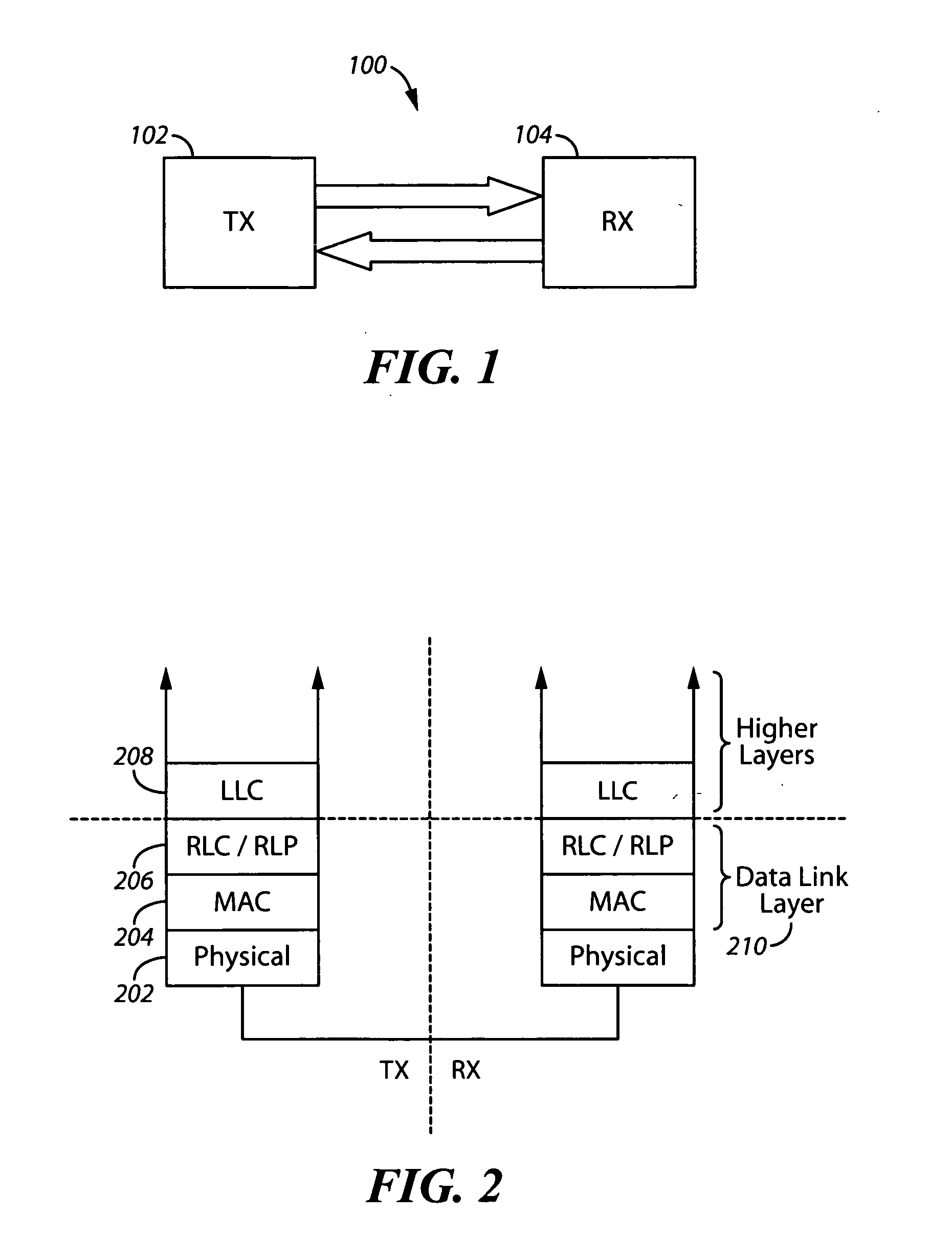Method and apparatus for modulating radio link control (RLC) ACK/NAK persistence to improve performance of data traffic