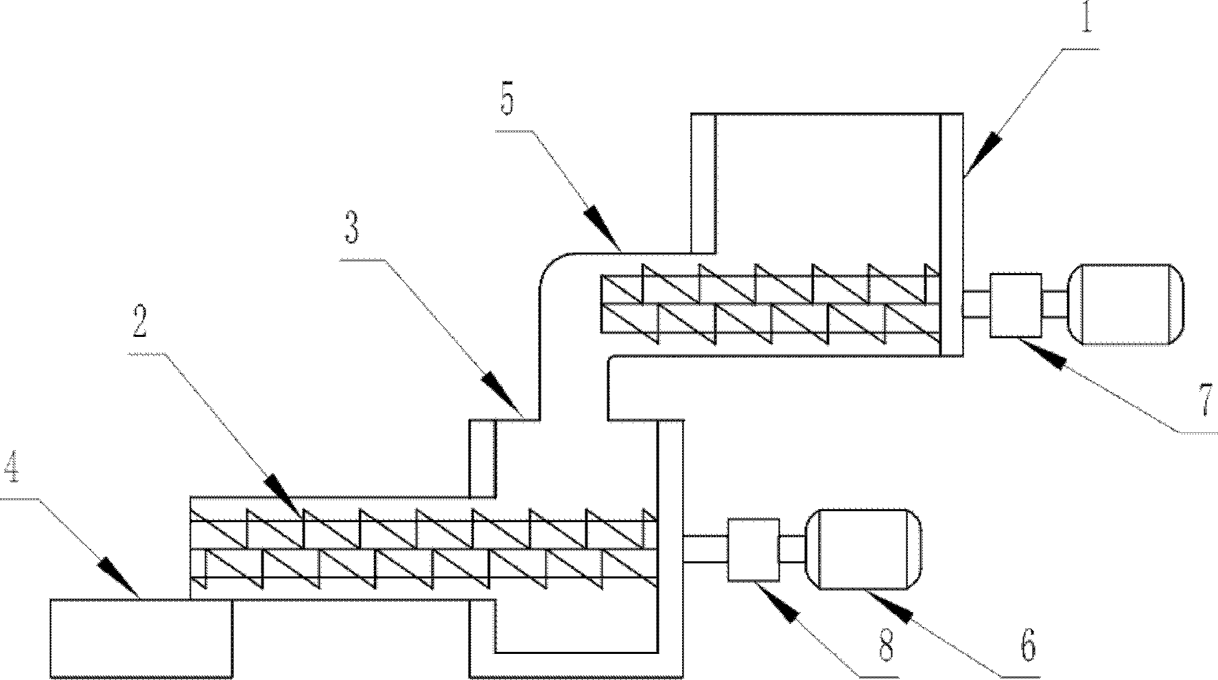 Two-level discharging device