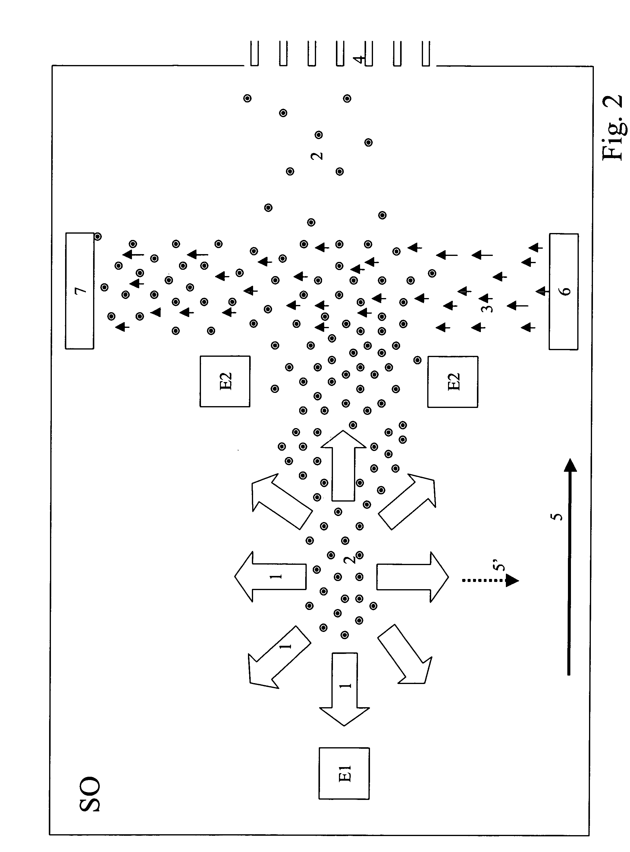 Lithographic apparatus and radiation source comprising a debris-mitigation system and method for mitigating debris particles in a lithographic apparatus