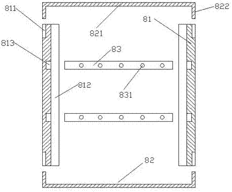 Industrial VOC (volatile organic compound) end treatment device