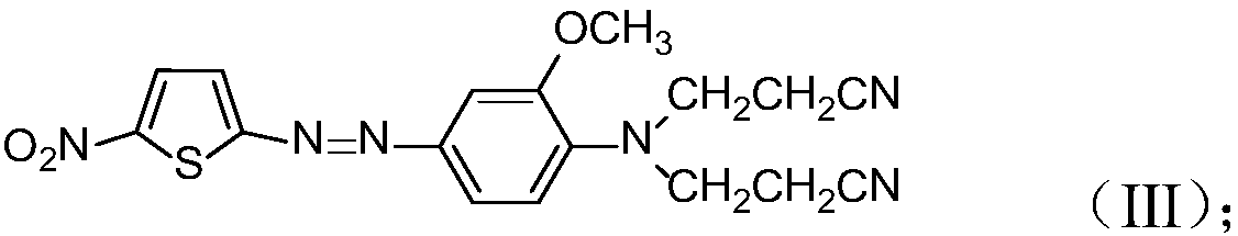 A blue violet disperse dye composition and applications thereof