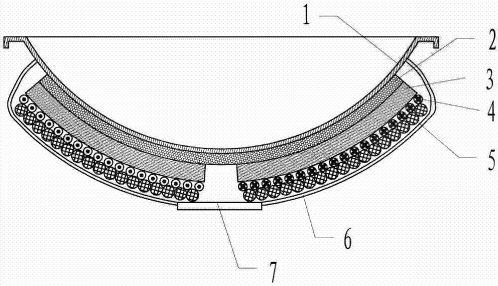 Water cooling heat radiation system for electromagnetic heating device and control method of water cooling heat radiation system