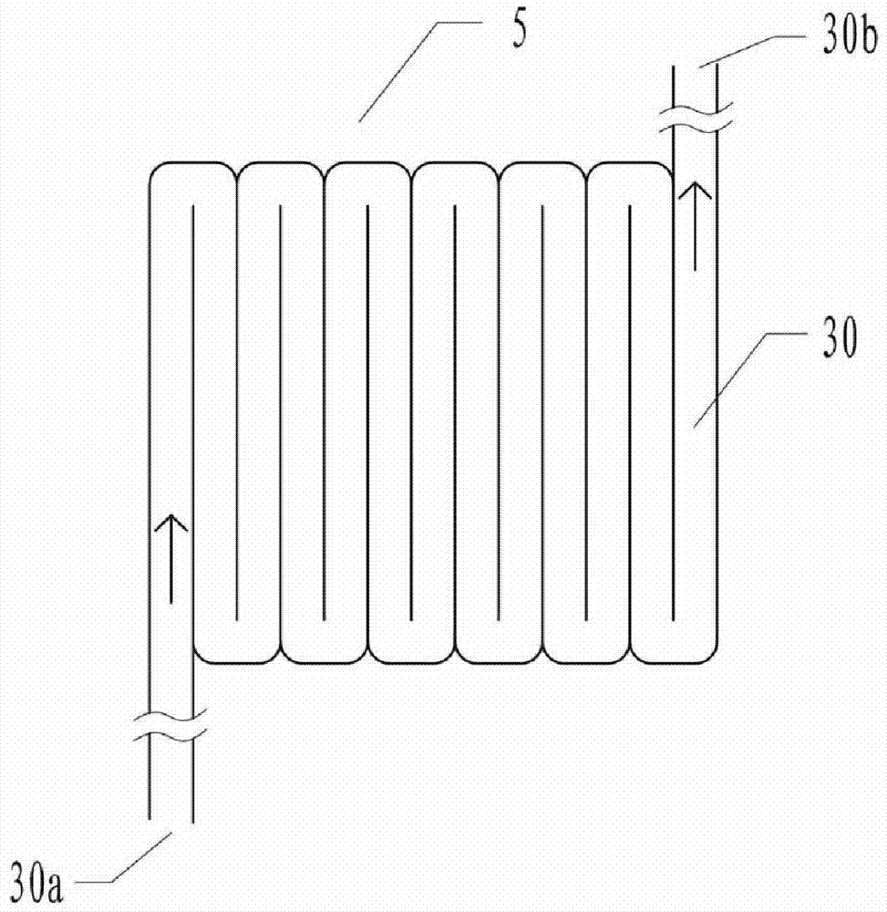 Water cooling heat radiation system for electromagnetic heating device and control method of water cooling heat radiation system