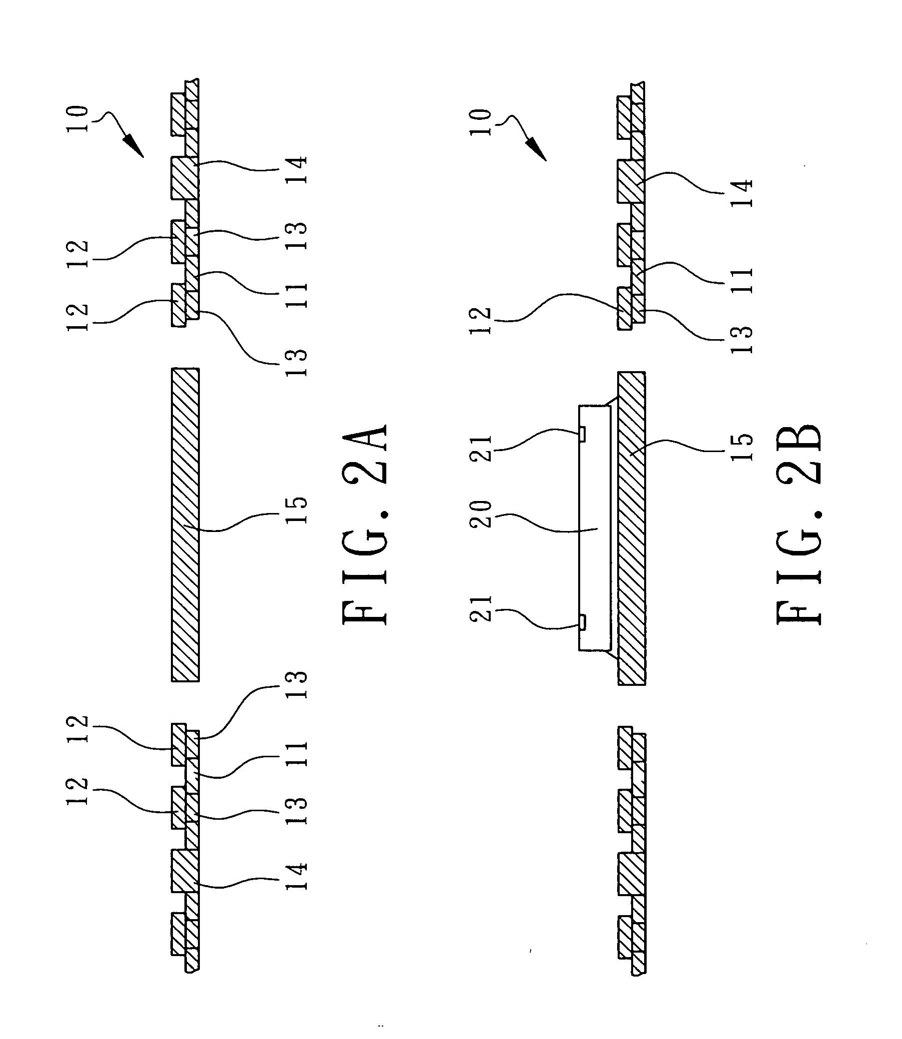 Fabrication processes of leadframe-based BGA packages and leadless leadframe implemented in the processes