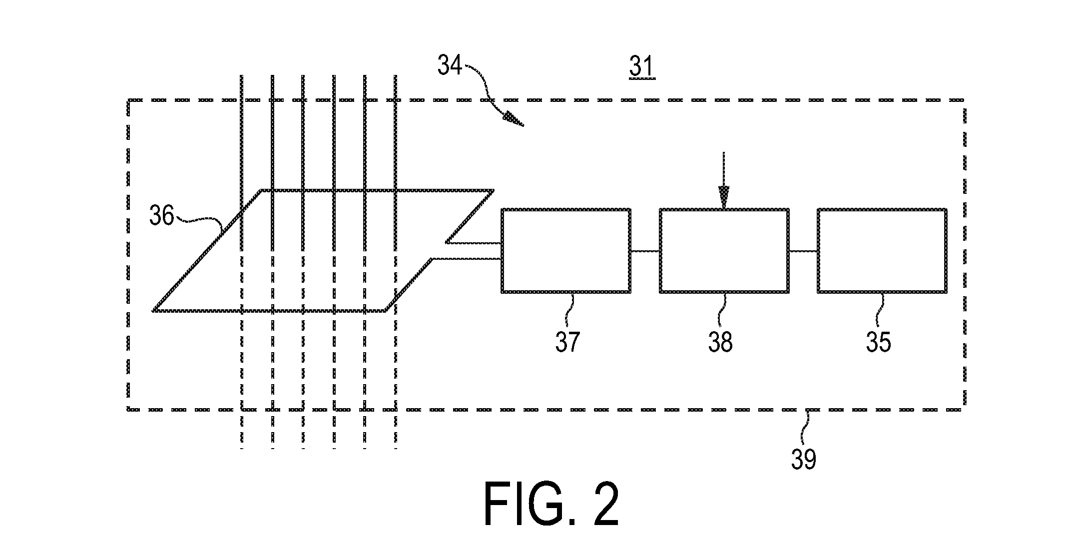 Data detection device for use in combination with an MRI apparatus