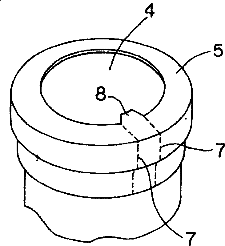 Enveloping structure for mouth of barrel container, and barrel container