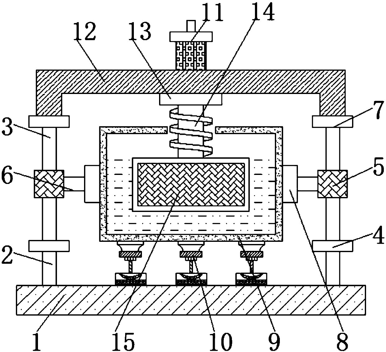 Spray head cleaning device for environment-friendly printing device