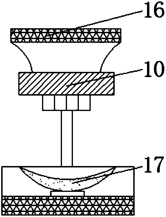 Spray head cleaning device for environment-friendly printing device
