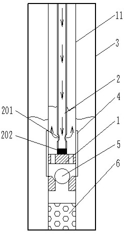 A method for switching between the whole barrel pump and the gas lift pumping method without unloading the casing pressure