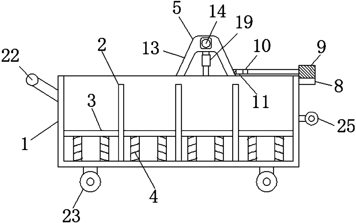 Conveying device convenient to operate for mechanical machining