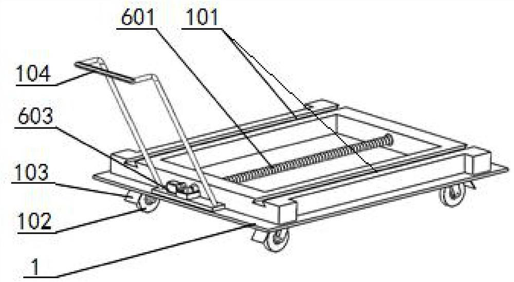 Four-degree-of-freedom accurate hoisting carrier loader for under-train parts of motor train unit