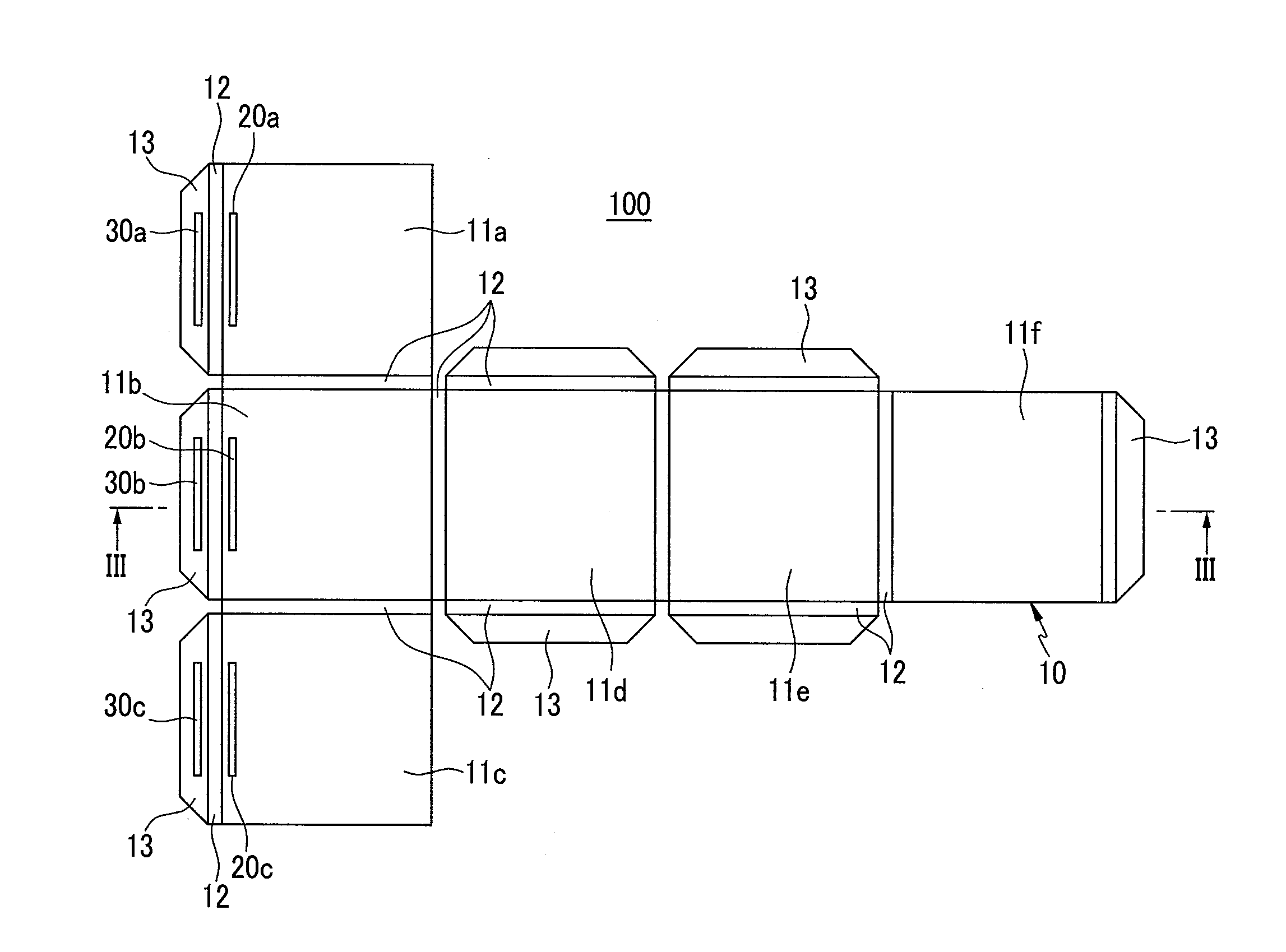 Cubic display and manufacturing method thereof