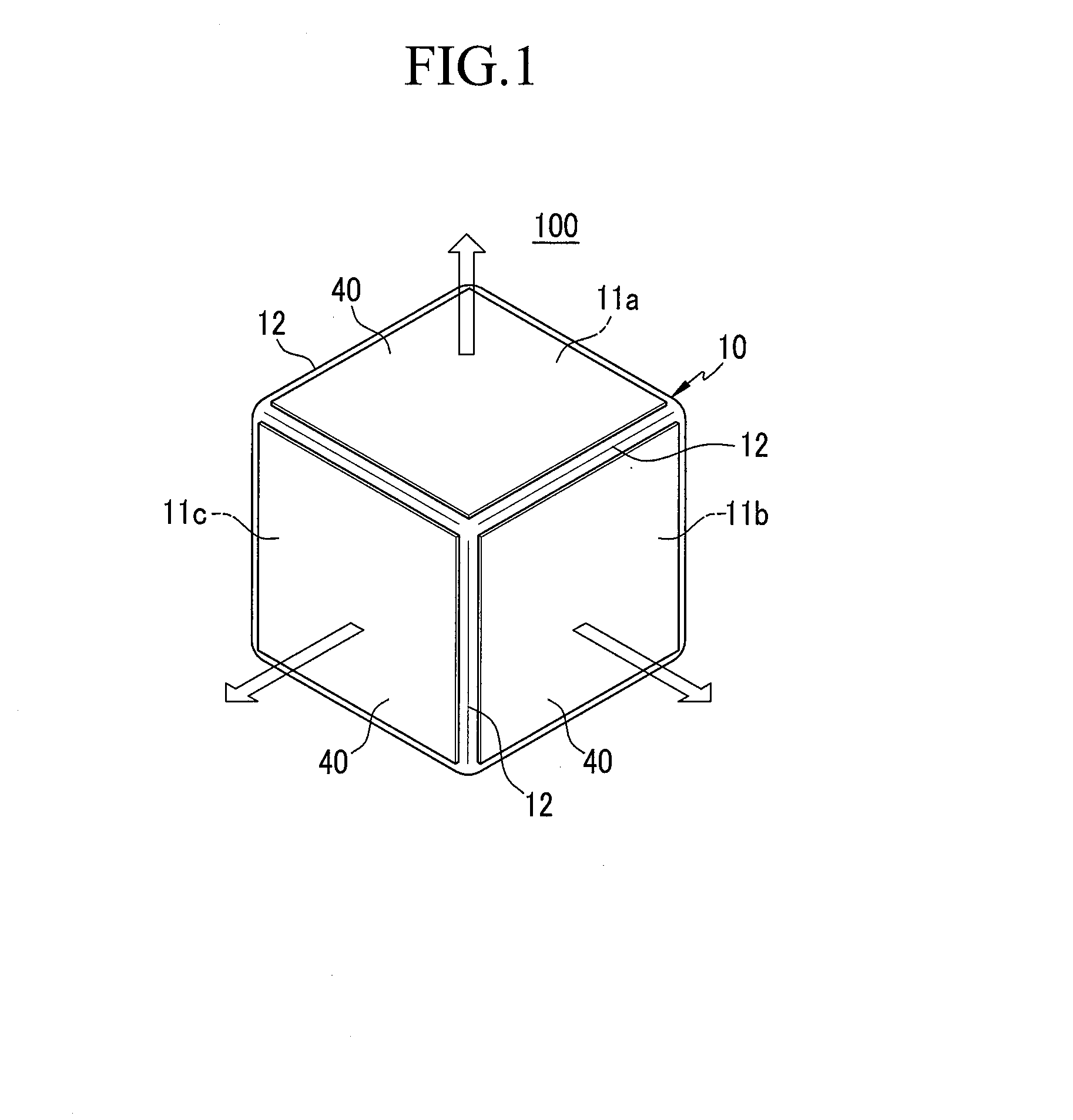 Cubic display and manufacturing method thereof