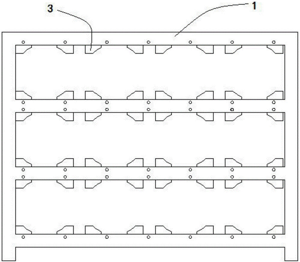 A tool for placing air storage tanks in passenger cars