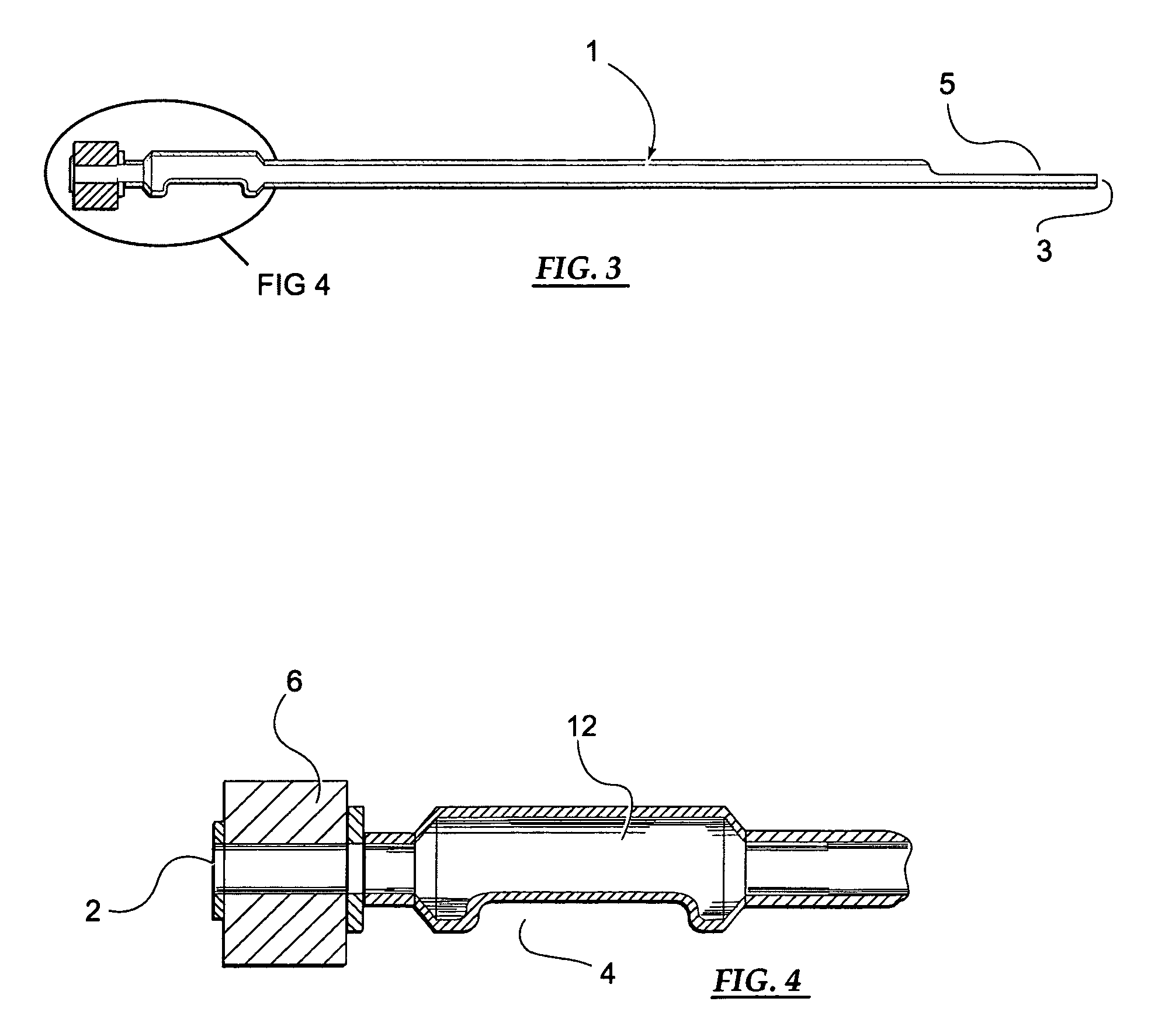Device and method for introducing flowable material into a body cavity