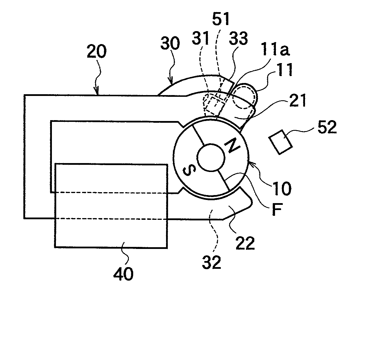 Electromagnetic actuator and shutter device for camera