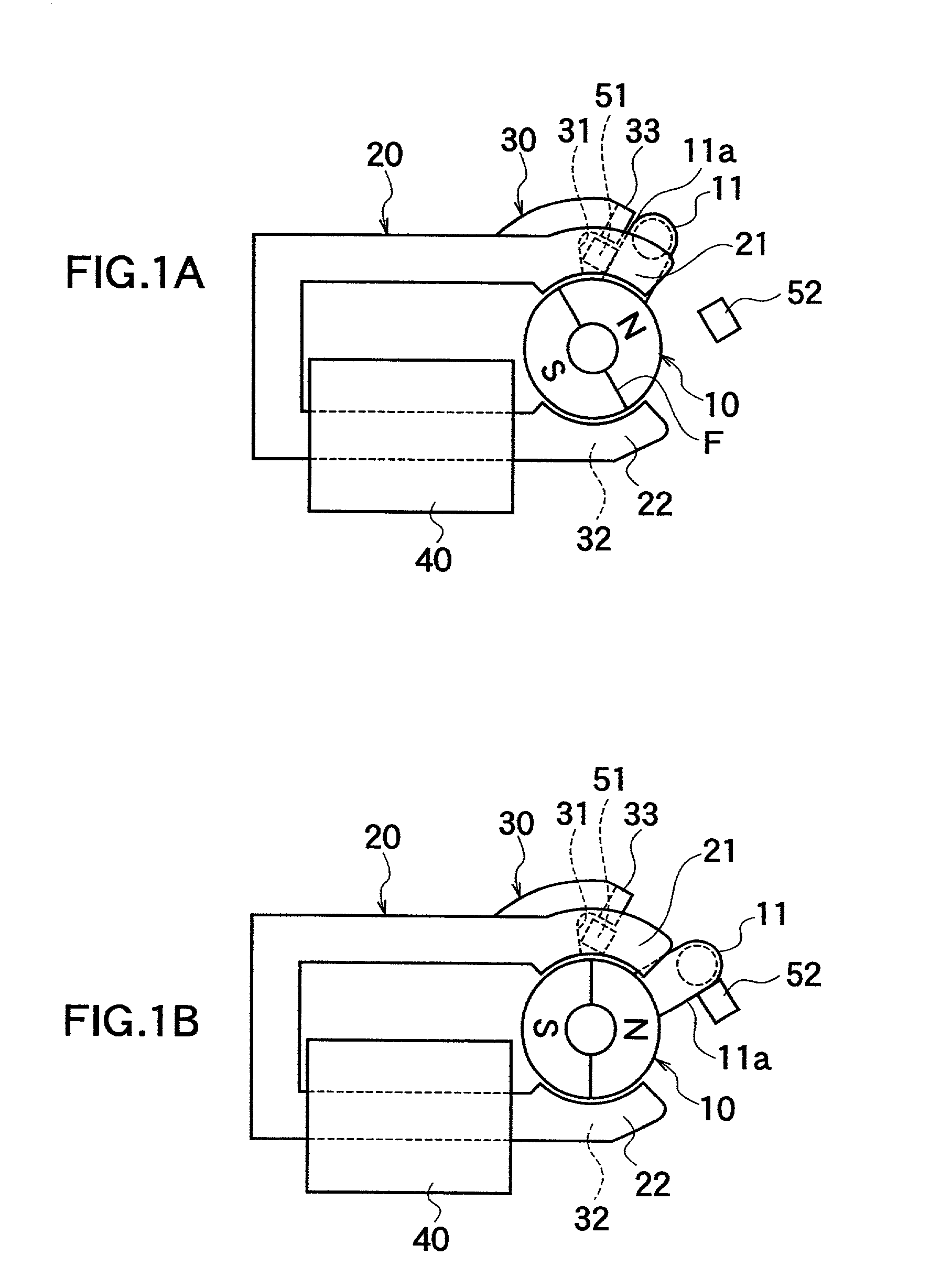 Electromagnetic actuator and shutter device for camera