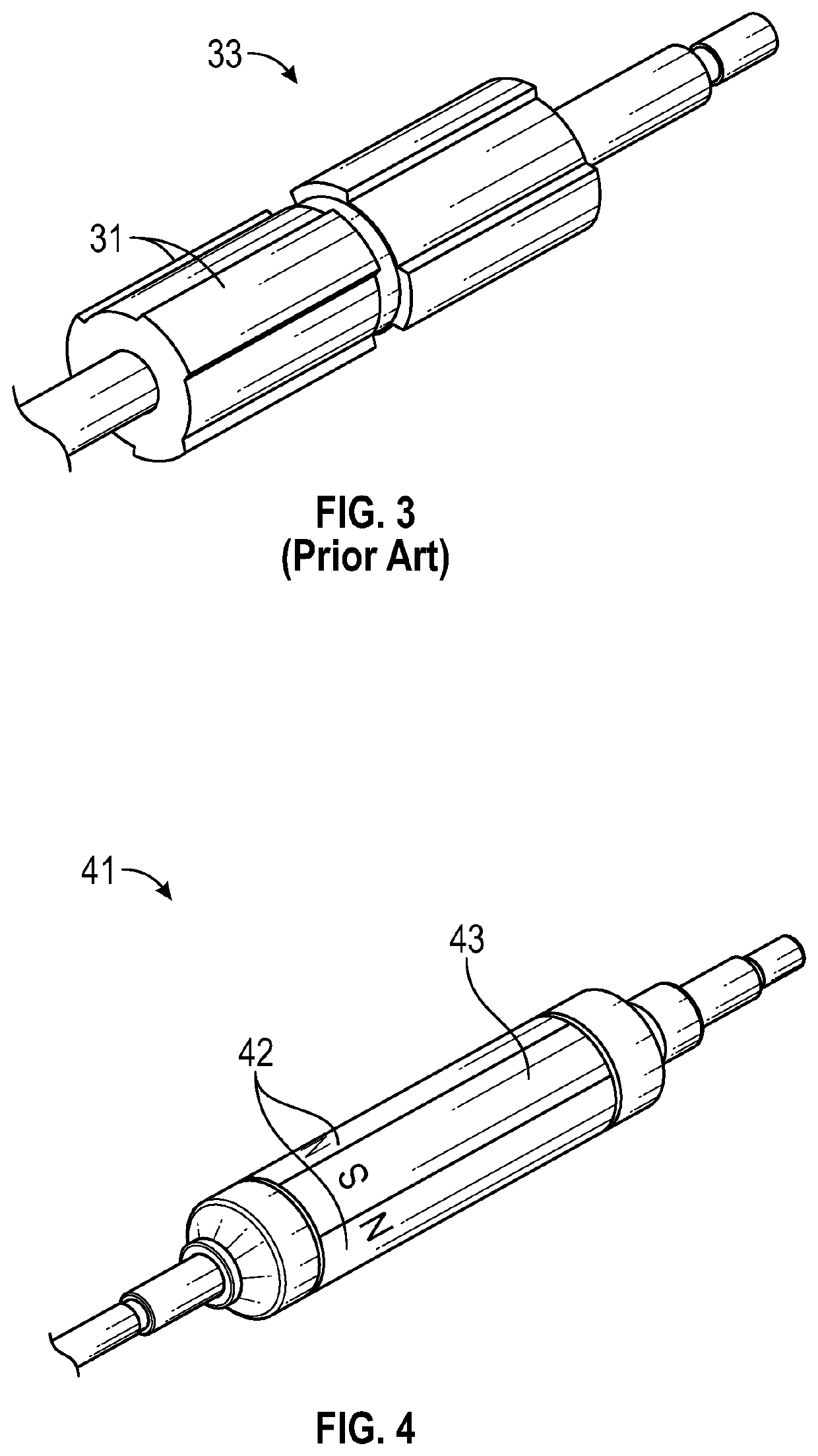 Miniature step motor with shoeless stator and prewound bobbins