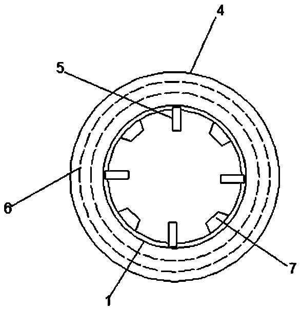Press ring device for physical vapor deposition equipment