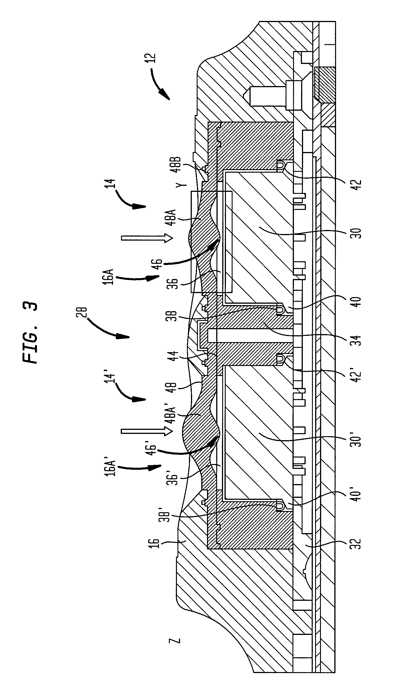 Surgical power tool and actuation assembly therefor