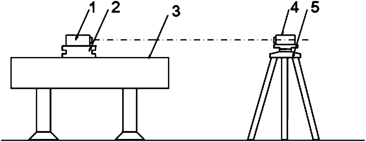 Calibration device and calibration method for circular arc infrared target simulator