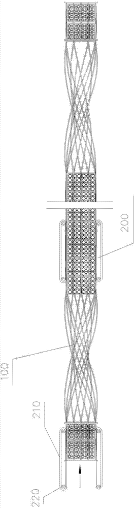 Efficient spiral sliding cleaning orbit for bottle boxes