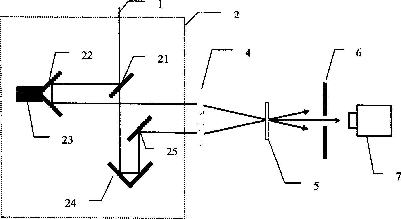 Ultrashort pulse measuring device utilizing reflective dammann grating