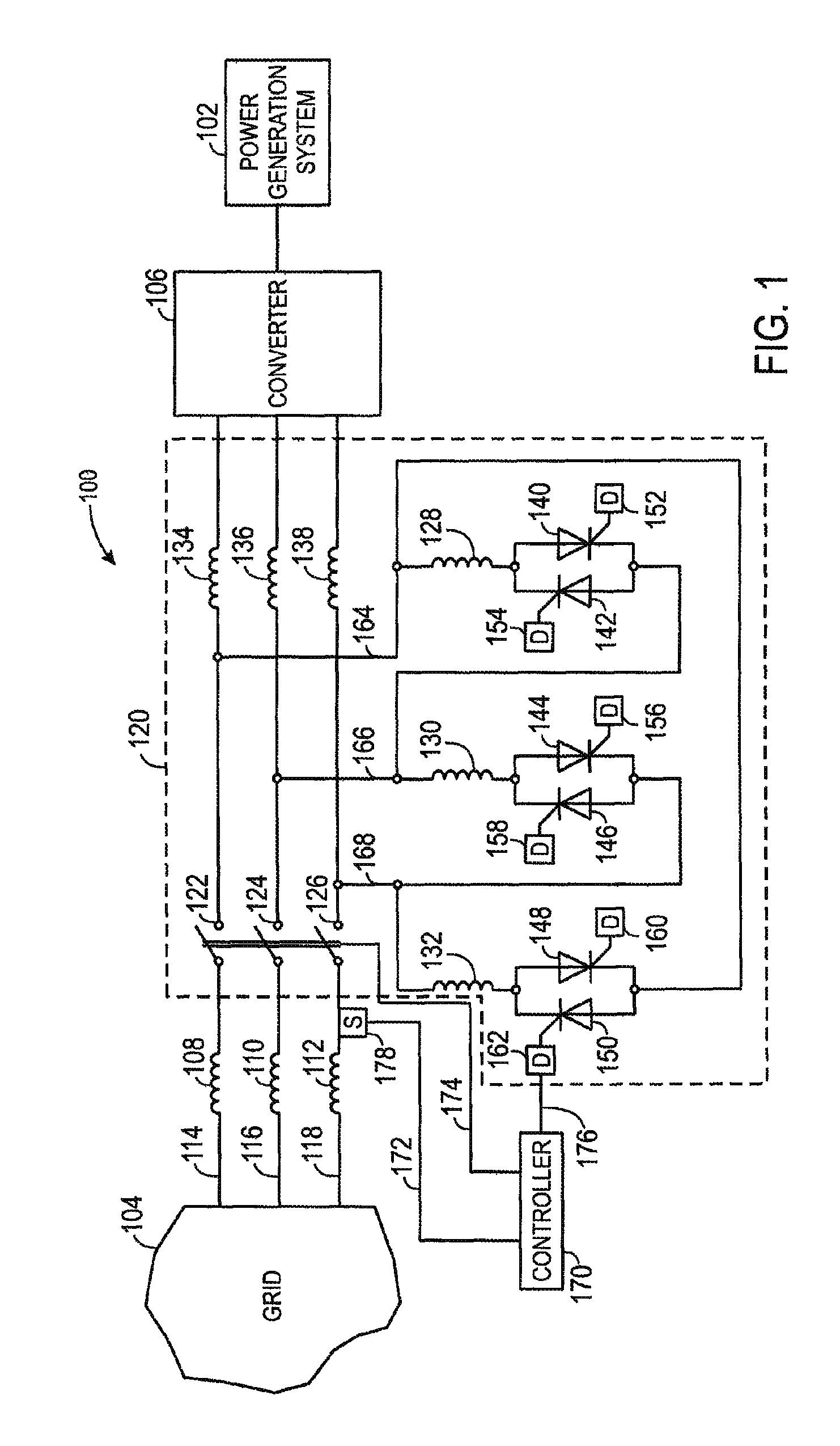 Device and system for reducing overvoltage damange