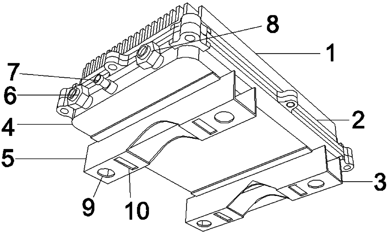 A dual-frequency tower top amplifier for improving the reception sensitivity of a base station