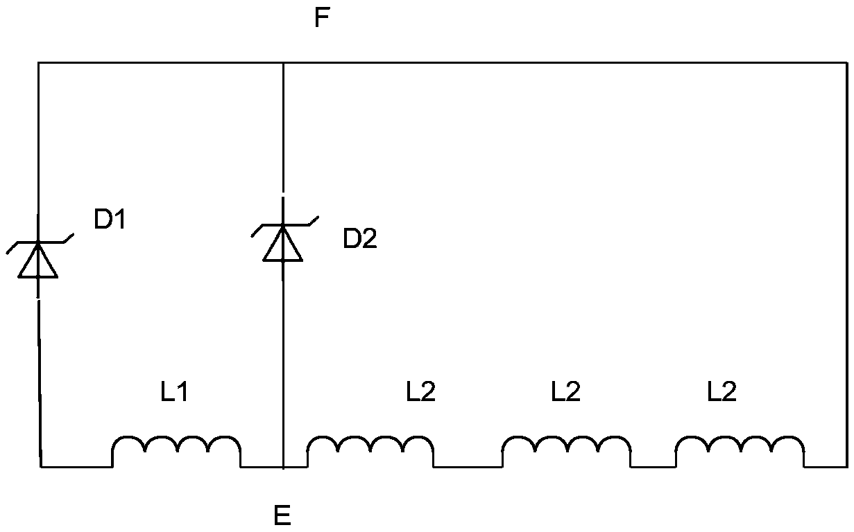 A radio frequency signal shielding circuit and a shielding card